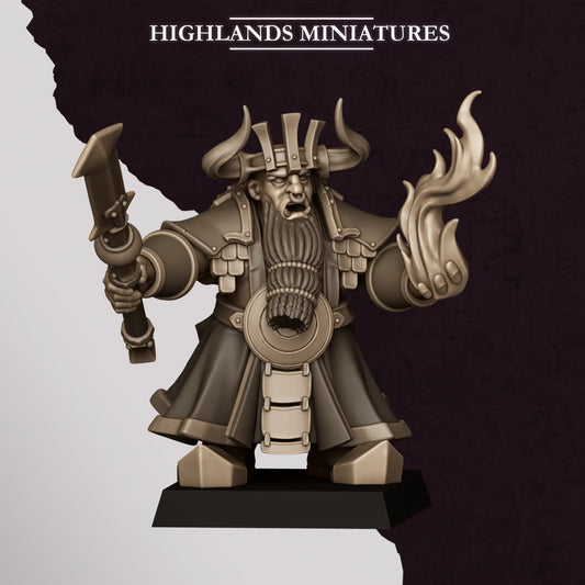 Sons of Marduk Sorcerer 2 | Highlands Miniatures 28/32mm Fantasy Wargaming Miniatures
