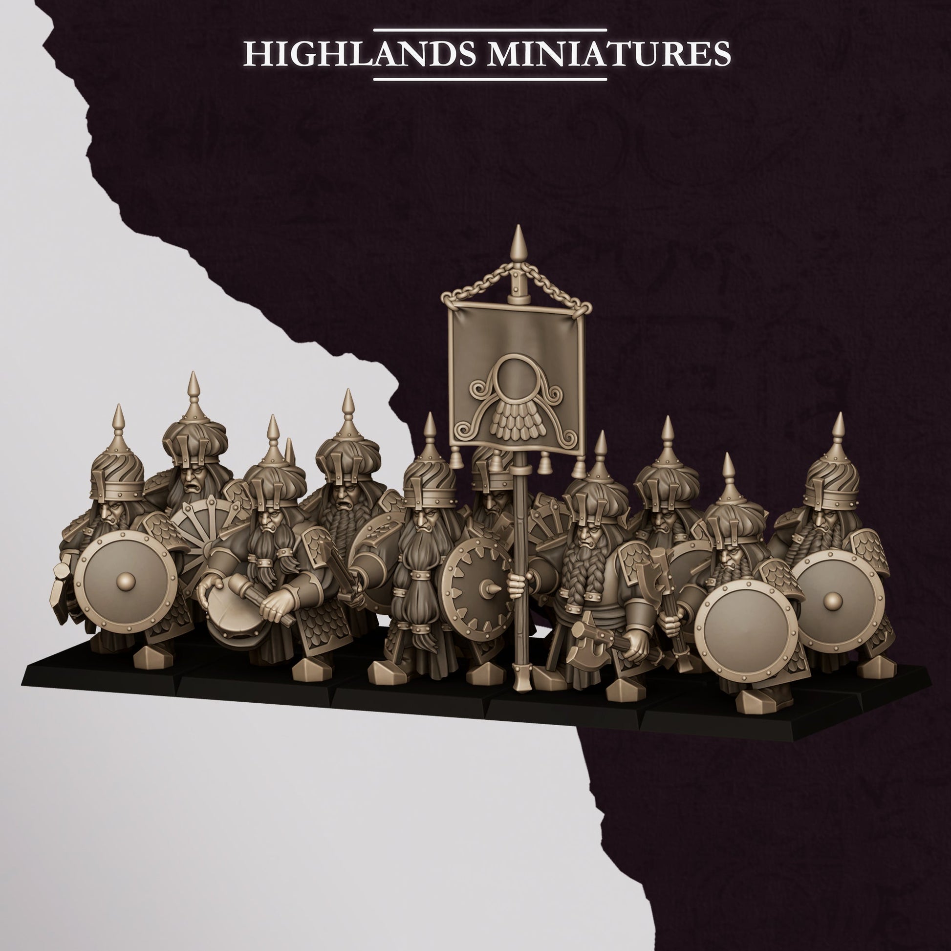 Sons of Marduk Warriors | Highlands Miniatures 28/32mm Fantasy Wargaming Miniatures Role Playing Miniatures