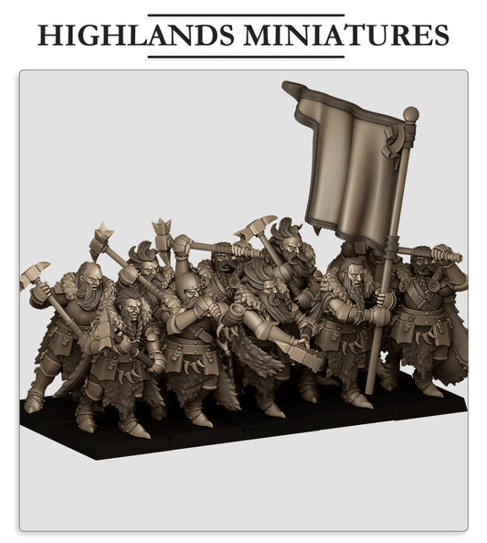 Sunland Dismounted Mergenheim Knights | Highlands Miniatures 28/32mm Fantasy Wargaming Miniatures Role Playing