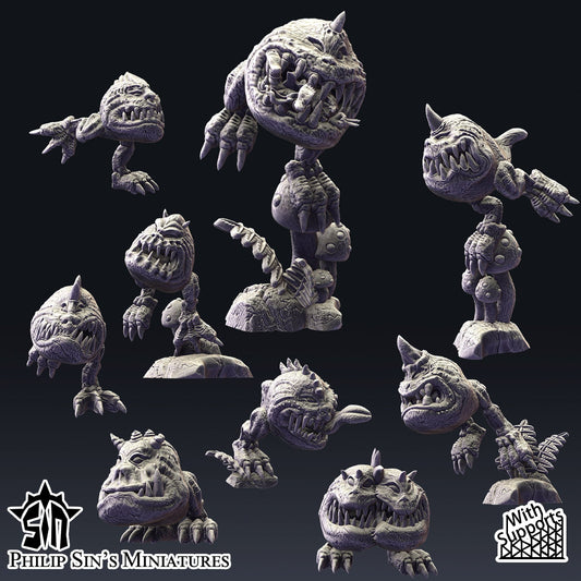 Skaartrench Goblin Cave Hoppers | Phillip Sin Fantasy Wargaming Miniatures Role Playing Miniatures