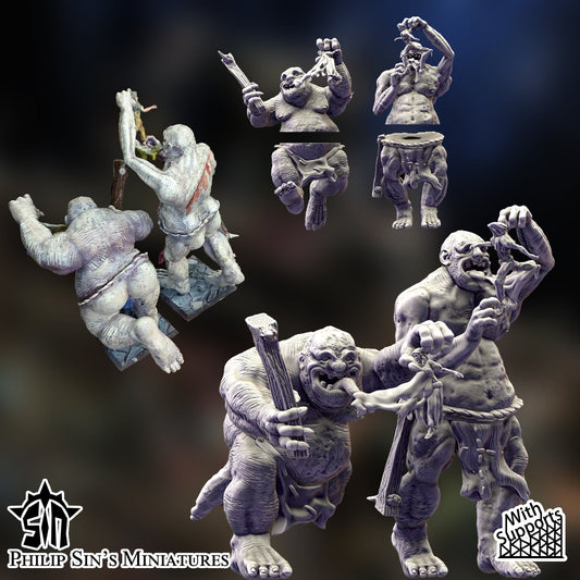 Skaartrench Giants | Phillip Sin Fantasy Wargaming Miniatures Role Playing Miniatures