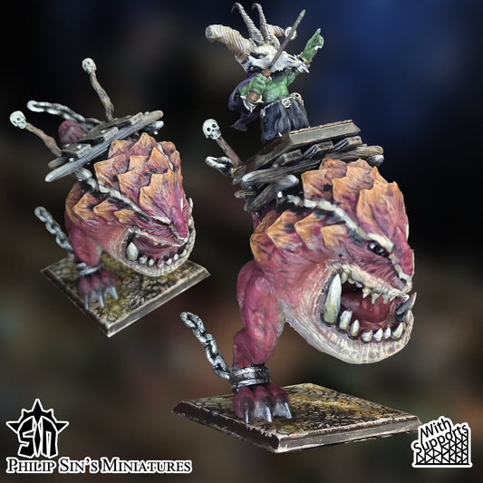 Skaartrench Goblin Giant Cave Hopper | Phillip Sin Fantasy Wargaming Miniatures Role Playing Miniatures