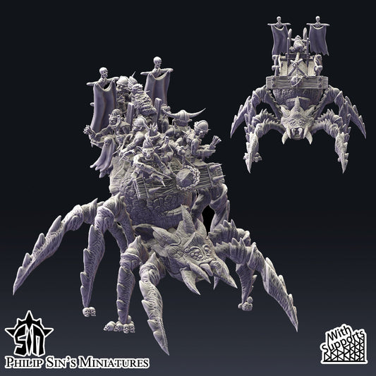 Skaartrench Giant Spider | Phillip Sin Fantasy Wargaming Miniatures Role Playing Miniatures