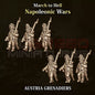 Napoleonic Wars AUSTRIAN GRENADIERS | 3DBreed 15mm Wargaming Miniatures