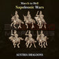 Napoleonic Wars AUSTRIAN HEAVY DRAGOONS | 3DBreed 15mm Wargaming Miniatures