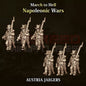 Napoleonic Wars AUSTRIAN JAEGERS | 3DBreed 15mm Wargaming Miniatures