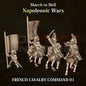 Napoleonic Wars FRENCH CAVALRY COMMAND 01 | 3DBreed 15mm Wargaming Miniatures