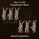 Napoleonic Wars FRENCH CHASSEURS | 3DBreed 15mm Wargaming Miniatures
