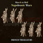 Napoleonic Wars FRENCH TIRAILLEURS | 3DBreed 15mm Wargaming Miniatures