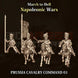 Napoleonic Wars PRUSSIA CAVALRY COMMAND 01 | 3DBreed 15mm Wargaming Miniatures