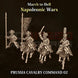 Napoleonic Wars PRUSSIA CAVALRY COMMAND 02 | 3DBreed 15mm Wargaming Miniatures