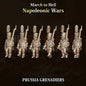 Napoleonic Wars PRUSSIA GRENADIERS | 3DBreed 15mm Wargaming Miniatures