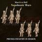 Napoleonic Wars PRUSSIA INFANTRY IN SHAKOS | 3DBreed 15mm Wargaming Miniatures