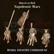 Napoleonic Wars RUSSIA INFANTRY COMMAND 02 | 3DBreed 15mm Wargaming Miniatures