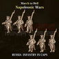 Napoleonic Wars RUSSIA INFANTRY IN CAPS | 3DBreed 15mm Wargaming Miniatures