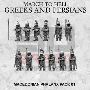 Macedonian Phalanx | 3DBreed 15mm Wargaming Miniatures Role Playing Miniatures