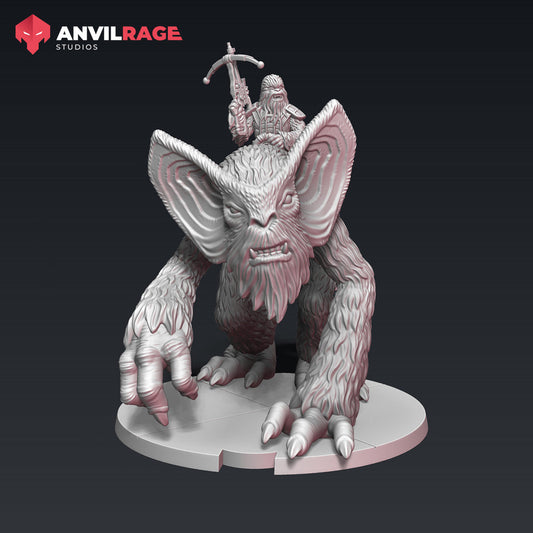 Malaya Rider | Anvilrage Galactic SciFi Miniatures 32mm 1/47 Legion Scale Role Playing Miniatures