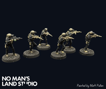 INX Incountry Direwolf Force |  Echo Dark Studios Modern Military Wargaming Miniatures