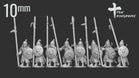 10mm Mongol Armoured Spear Foot | Ten Kingdoms Historical Miniatures