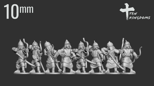 10mm Mongol Bow Foot | Ten Kingdoms Historical Miniatures