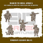 WW2 FRENCH FOREIGN LEGION HQ 01 | 3DBreed 15mm Wargaming Miniatures