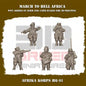WW2 AFRICA KORPS HQ 01 | 3DBreed 15mm Wargaming Miniatures