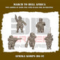 WW2 AFRICA KORPS HQ 02 | 3DBreed 15mm Wargaming Miniatures