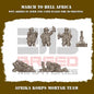 WW2 AFRICA KORPS MOTAR TEAM | 3DBreed 15mm Wargaming Miniatures