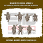 WW2 AFRICA KORPS RIFLE SQUAD 01 | 3DBreed 15mm Wargaming Miniatures