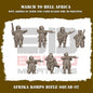 WW2 AFRICA KORPS RIFLE SQUAD 02 | 3DBreed 15mm Wargaming Miniatures