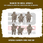 WW2 AFRICA KORPS SMG SQUAD | 3DBreed 15mm Wargaming Miniatures