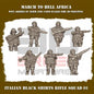 WW2 REGIO ESERCITO BLACK SHIRTS RIFLE SQUAD | 3DBreed 15mm Wargaming Miniatures