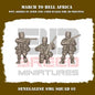 WW2 FRENCH FOREIGN LEGION SENEGALESE SMG SQUAD | 3DBreed 15mm Wargaming Miniatures
