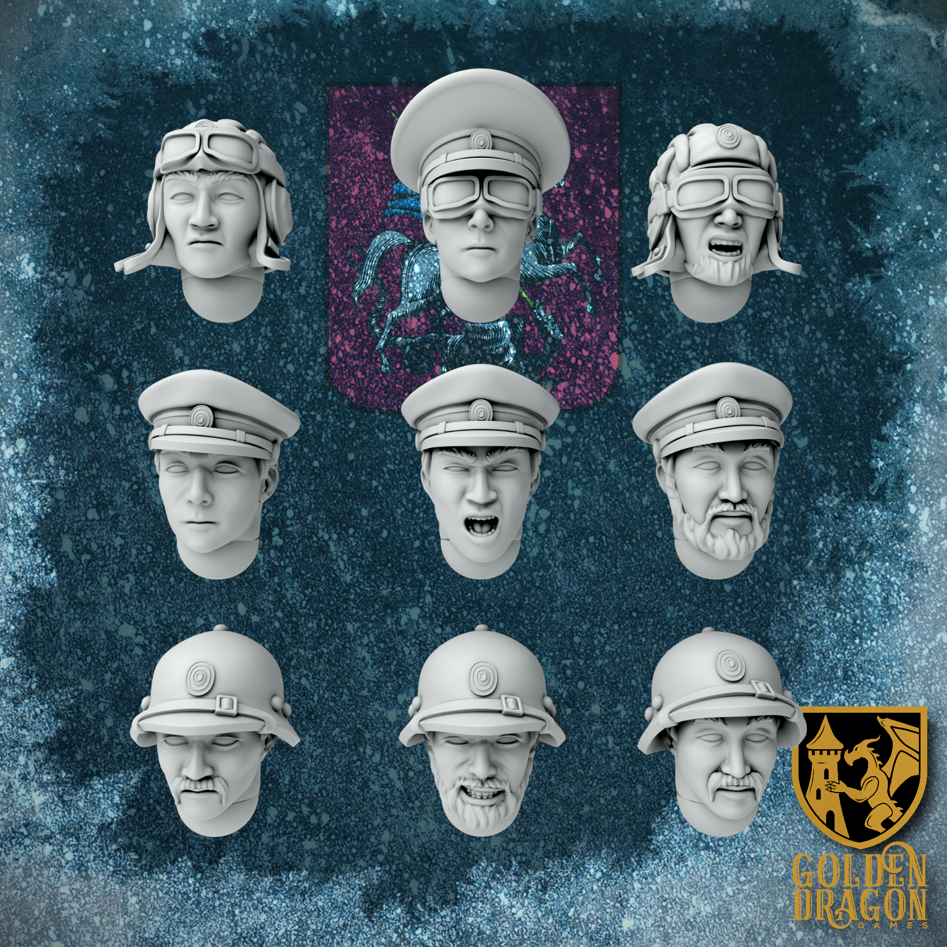 Russian Empire Khanate Upgrade Pack | Golden Dragon Games Weird WW2 Role Playing Miniatures