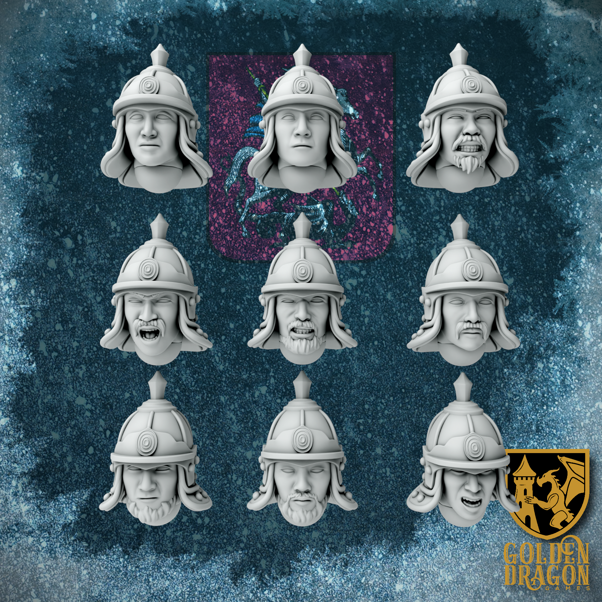 Russian Empire Khanate Upgrade Pack | Golden Dragon Games Weird WW2 Role Playing Miniatures