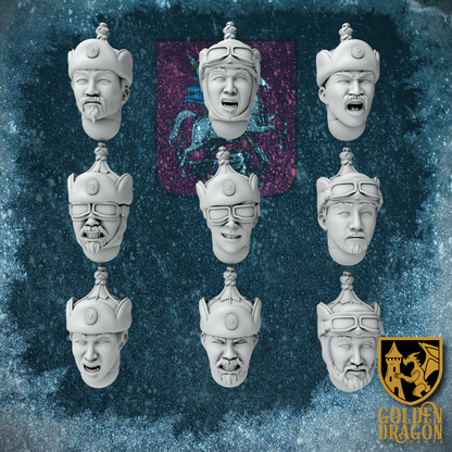 Russian Empire Khanate Upgrade Pack | Golden Dragon Games Weird WW2 Role Playing Miniatures