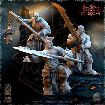 Nestah Orcs Wildlings | The Beholder Miniatures 28/32mm Fantasy Wargaming Miniatures