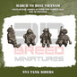 VIETNAM WAR NVA TANK RIDERS | 3DBreed 15mm Wargaming Miniatures