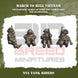 VIETNAM WAR NVA TANK RIDERS | 3DBreed 15mm Wargaming Miniatures