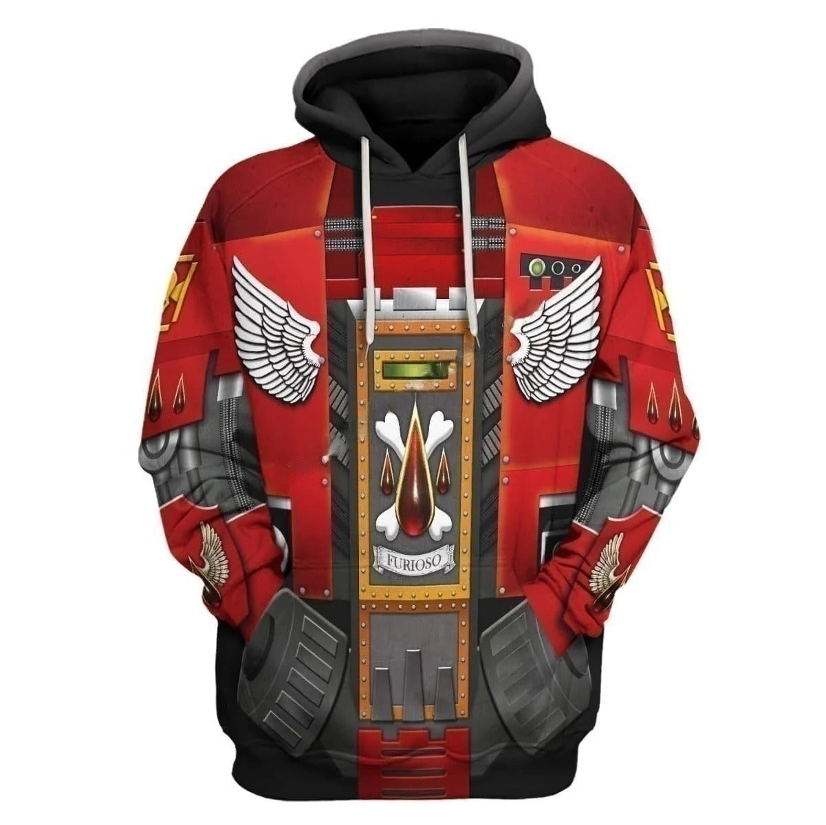 Bloodthirsty Angels Space Legion | Grimark Space Wars Digital Print Sweatsuits Hoodies