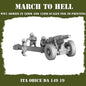 WW2 ITALIAN ARMY (BERSAGLIERI) OBICE DA 149 | 3DBreed 15mm Wargaming Miniatures