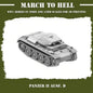 WW2 GERMAN ARMY (WEHRMACHT) PANZER 2 AUSF D | 3DBreed 15mm Wargaming Miniatures
