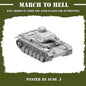 WW2 GERMAN ARMY (WEHRMACHT) PANZER 3 AUSF J | 3DBreed 15mm Wargaming Miniatures