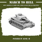 WW2 GERMAN ARMY (WEHRMACHT) PANZER 4 AUSF H | 3DBreed 15mm Wargaming Miniatures