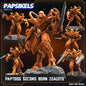 Sapients Zealous Templars 1st gen | Papsikels 32mm Sci Fi Miniatures