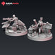Republic POI Markers | Anvilrage Galactic SciFi Miniatures 32mm 1/47 Legion Scale