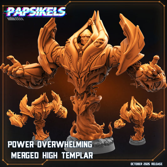 Sapients Merged Templar | Papsikels 32mm Sci Fi Miniatures