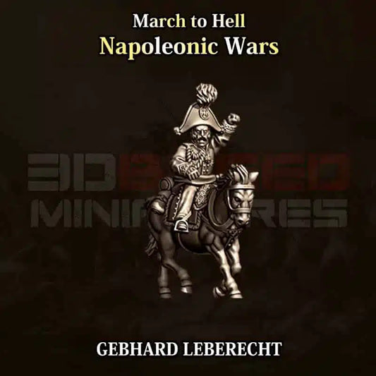 Napoleonic Wars PRUSSIA GEBHARD LEBERECHT | 3DBreed 15mm Wargaming Miniatures