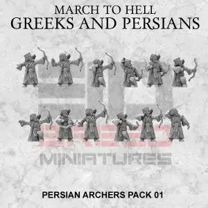 Persian Archers | 3DBreed 15mm Wargaming Miniatures Role Playing Miniatures
