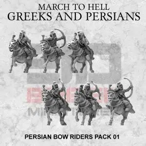 Persian Horse Archers | 3DBreed 15mm Wargaming Miniatures Role Playing Miniatures